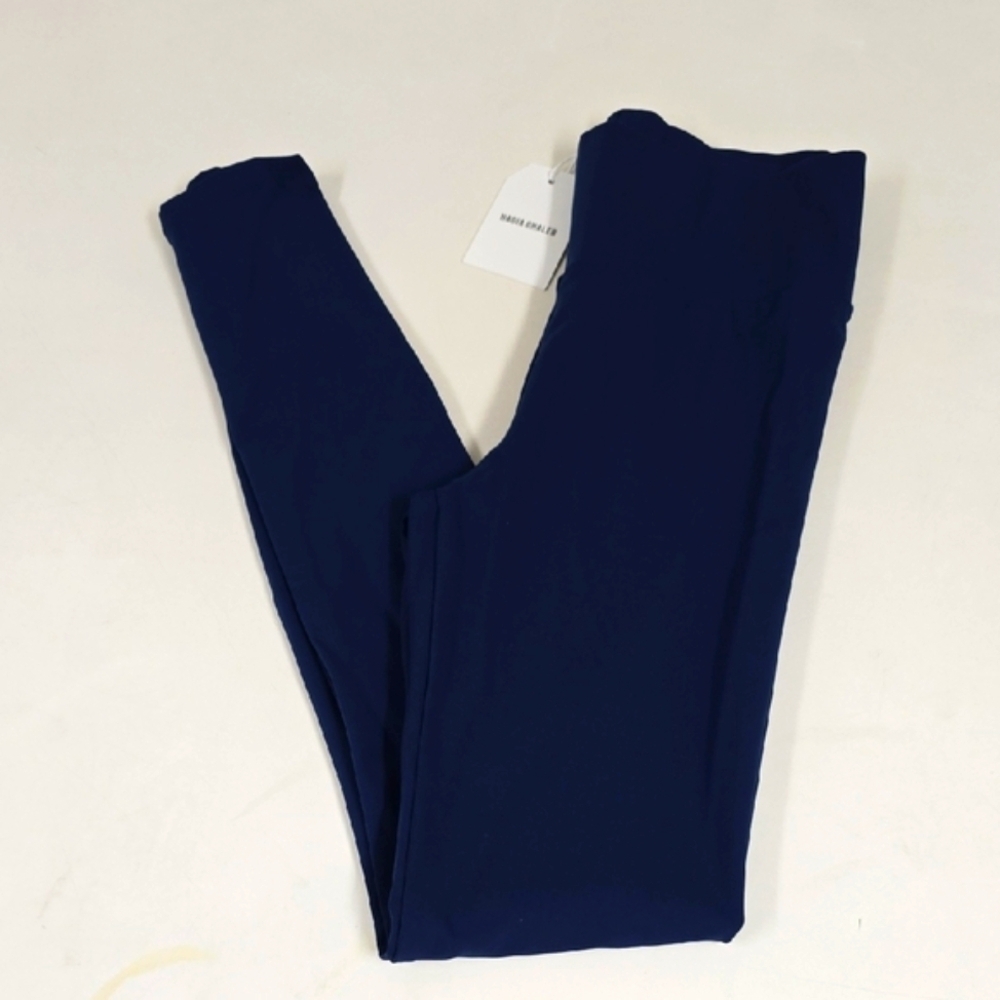 Hadia Ghaleb Navy Blue Leggings